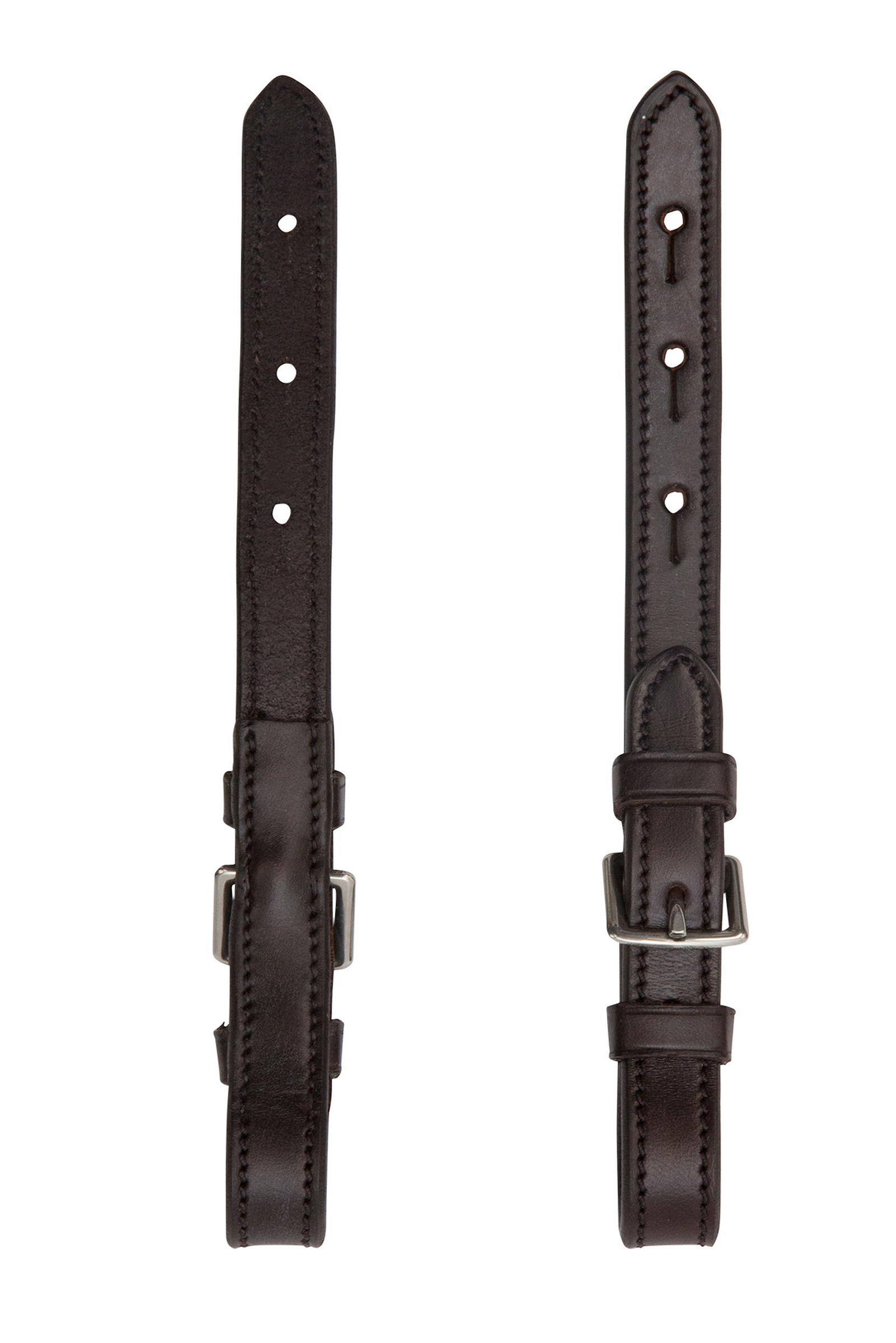 Dark Brown/Silver Schockem&ouml;hle Sports Cheek Pieces Equitus