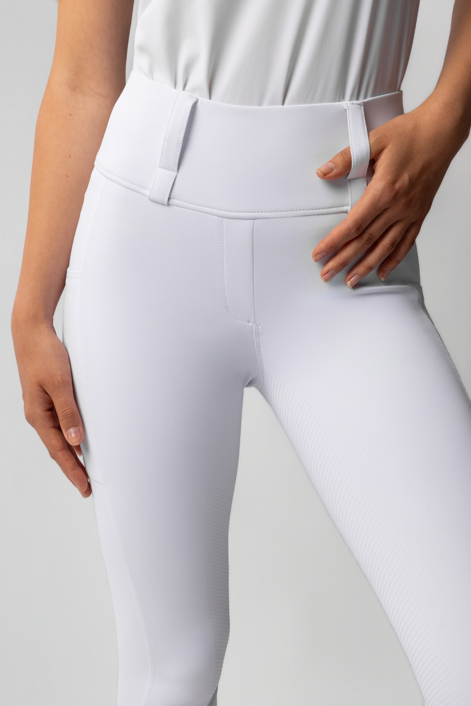 Horze Anya dames rijlegging met fullseat siliconen grip UPF 50+