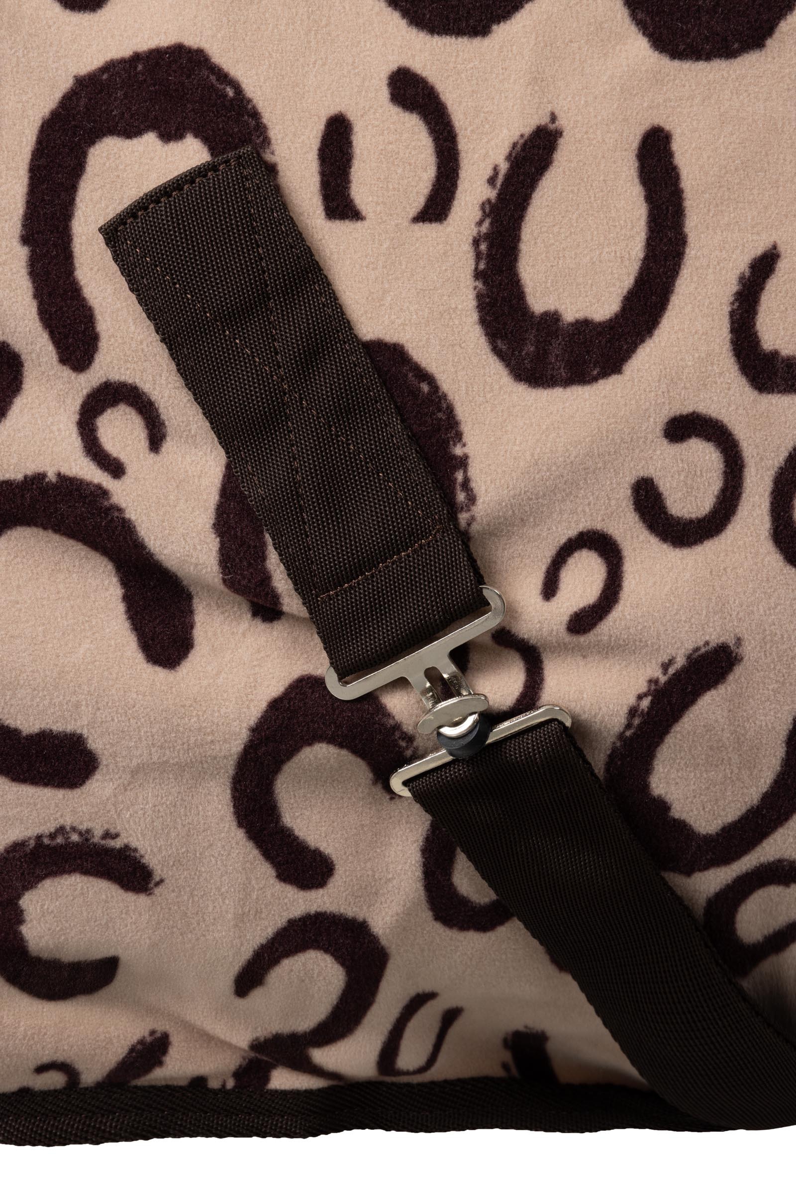 Horze Teddyfleece cooler deken met diepe pool