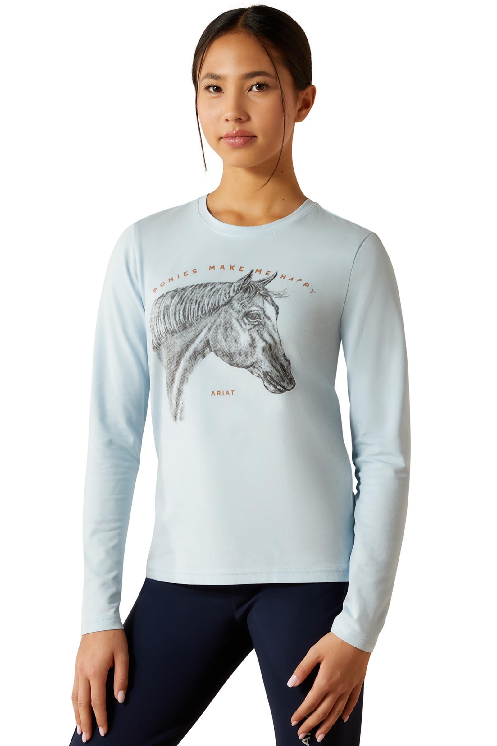 Ariat Happy kindershirt met lange mouwen