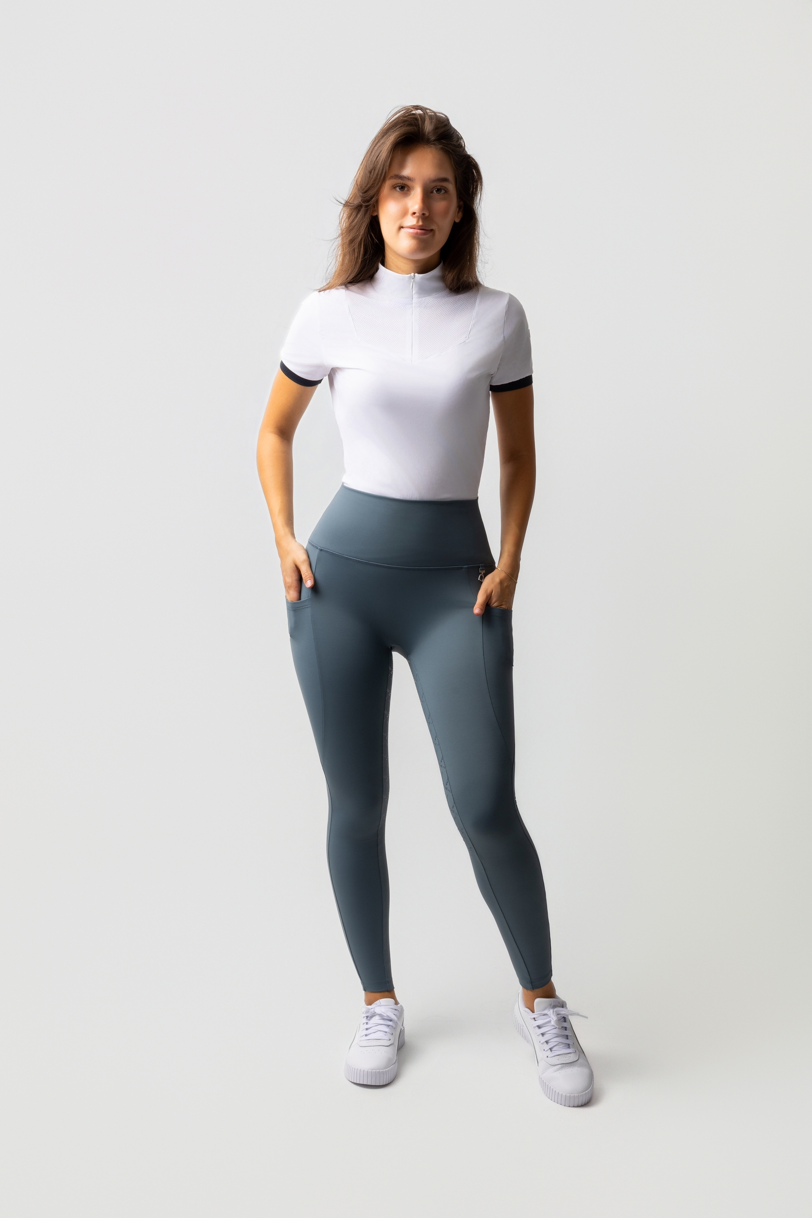 Horze Gillian Dames Thermo volgrip leggings