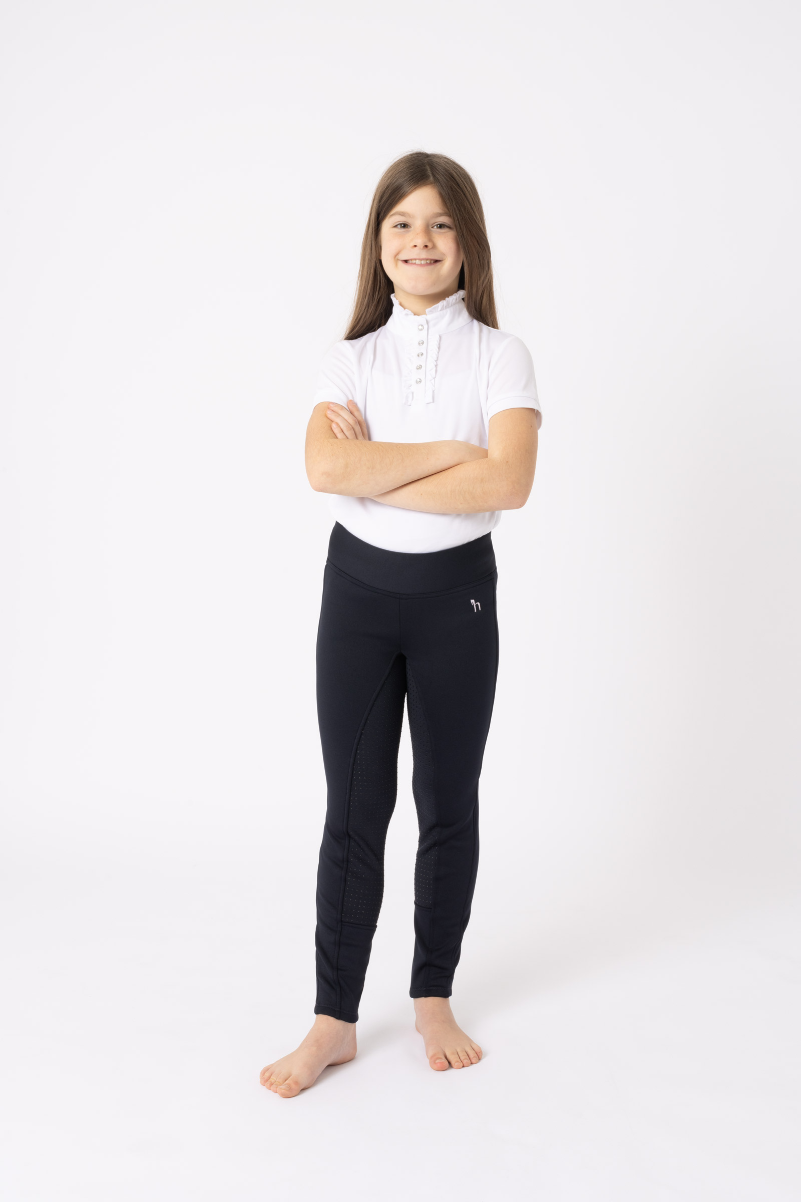 Horze Active Siliconen Winter FS Tights, kinderen
