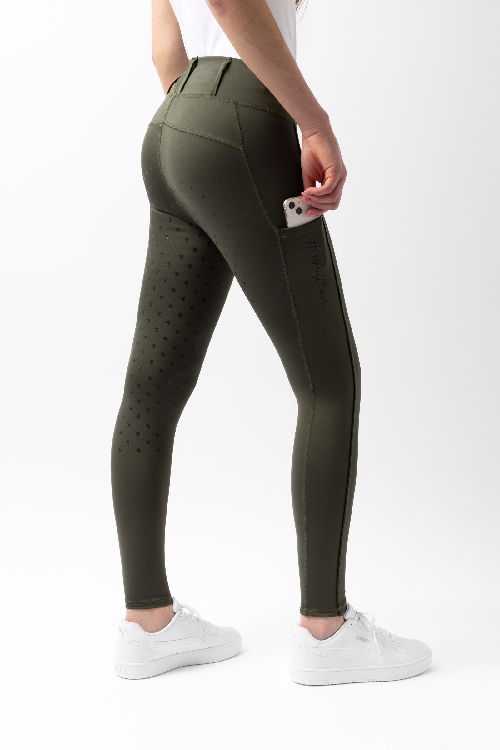 Horze Young Rider AYA rijlegging met hoge taille, dames