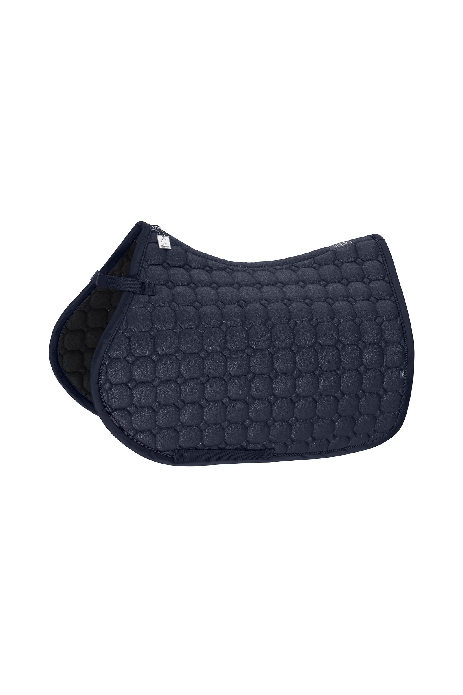 Navy Eskadron Classic Sport SS26 Katoenen glitter veelzijdig zadeldek