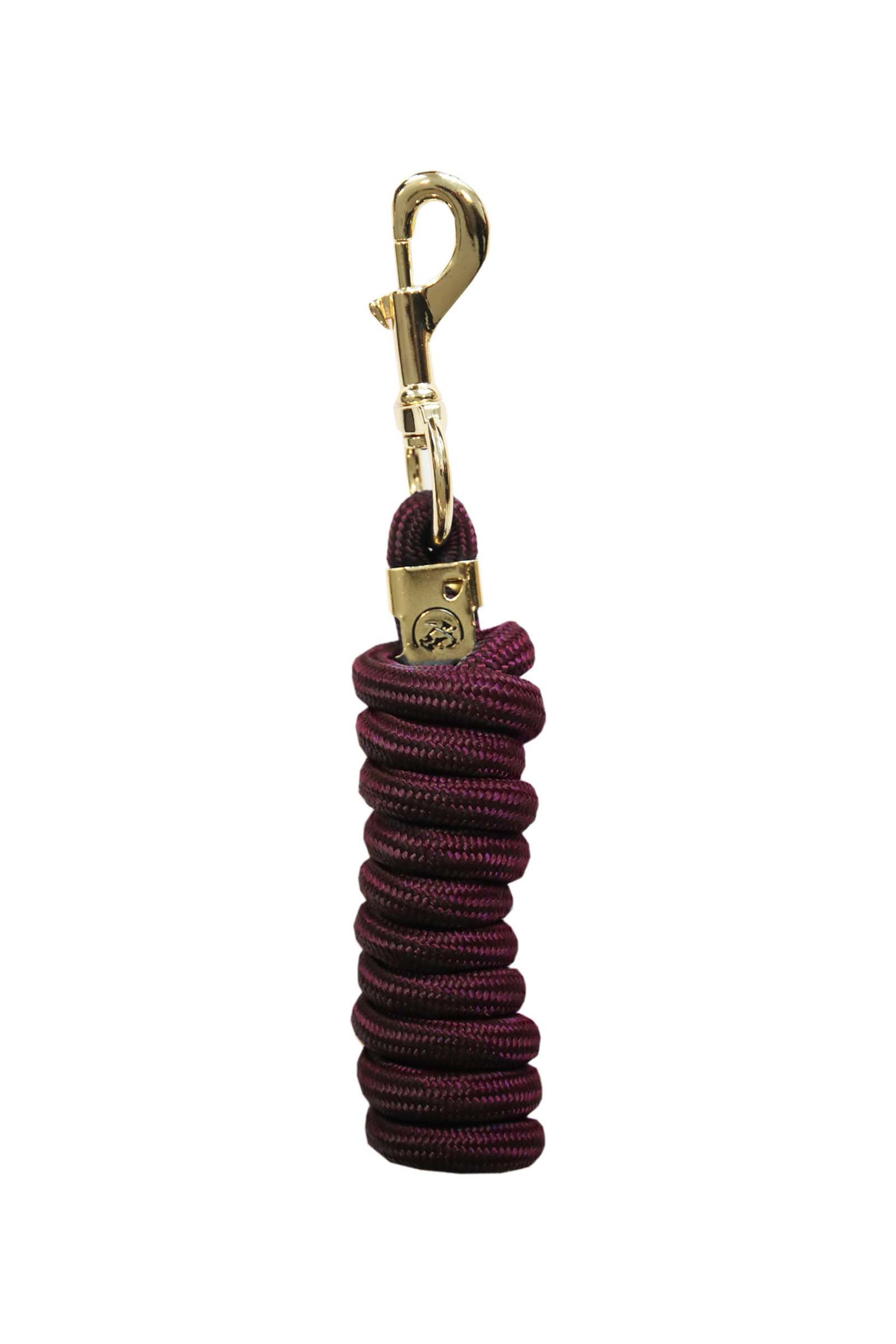 Burgundy Dark Red Kentucky Horsewear Lead rope basic 2m