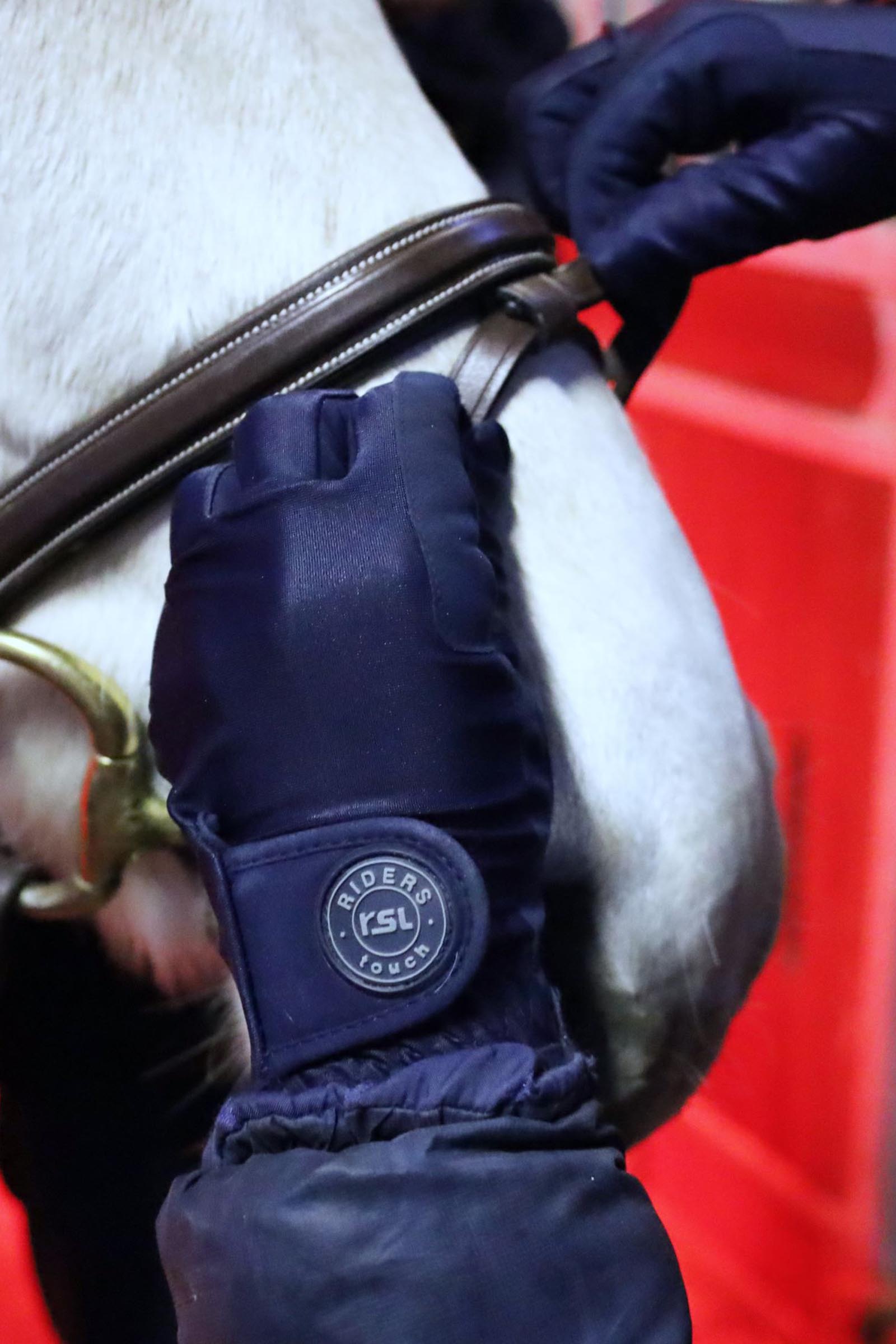 Navy RSL Amalia kinder-rijhandschoenen