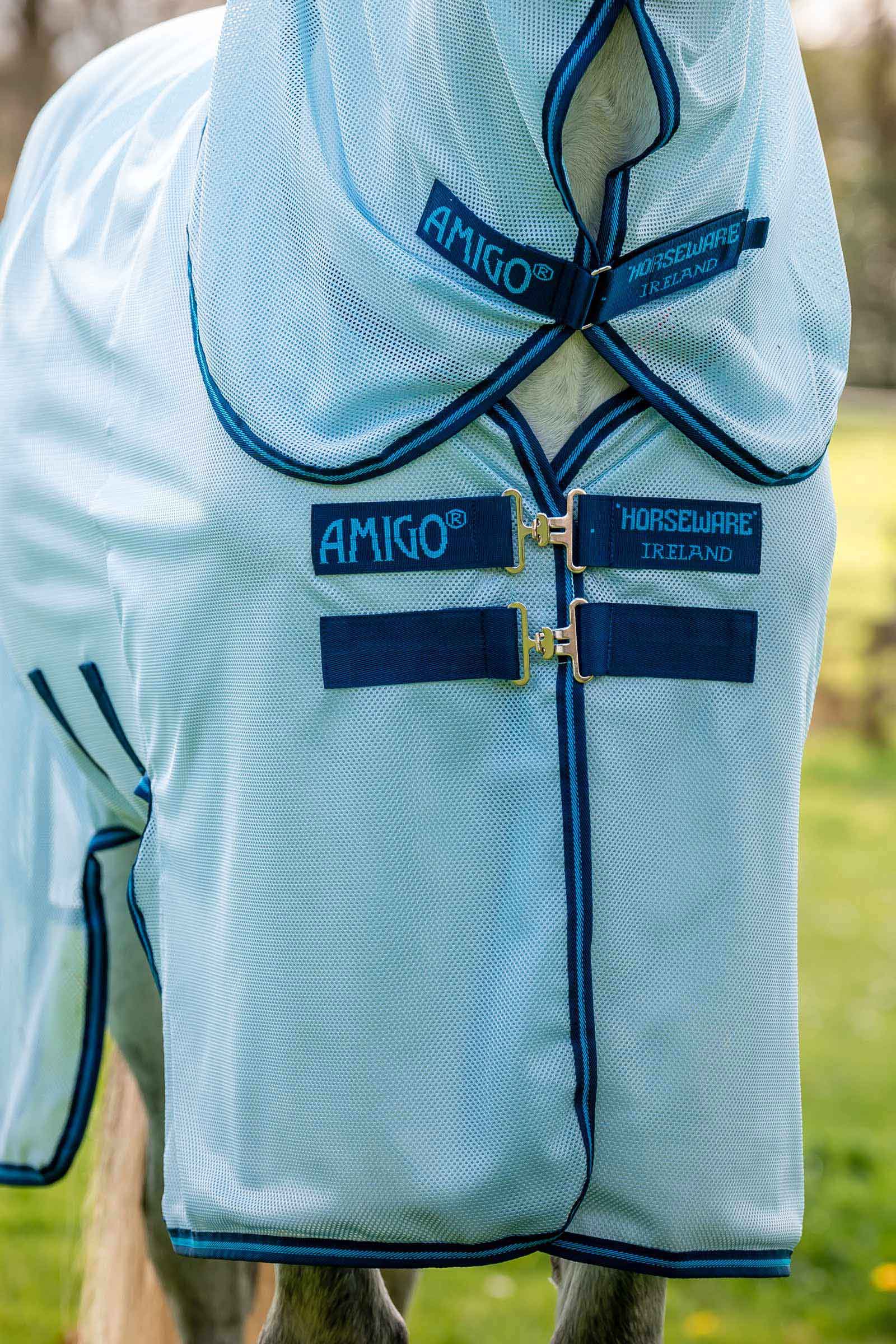 Horseware Amigo Bug Buster vliegendeken met afneembaar halsteil