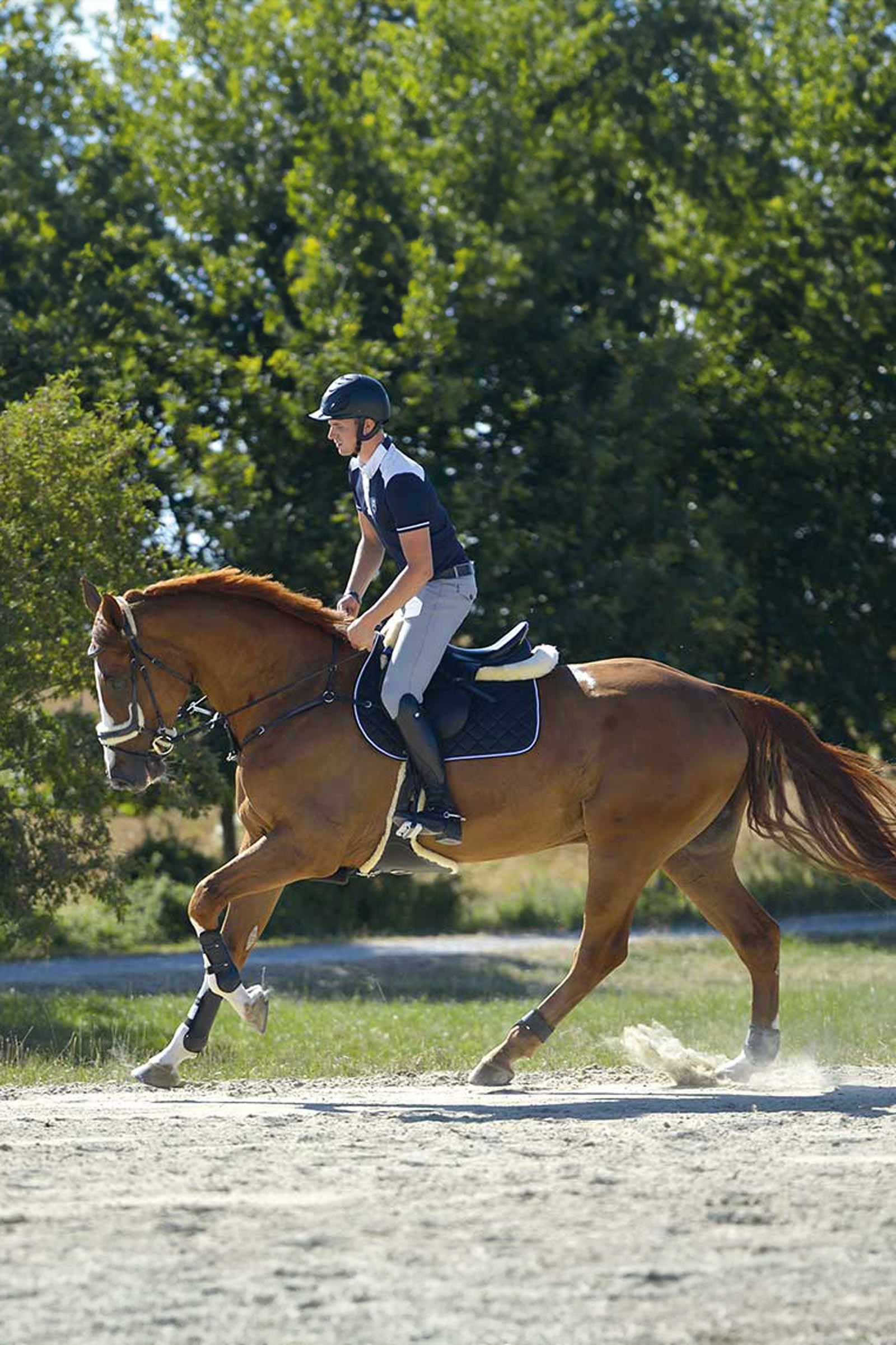 Kavalkade rijlaarzen van zacht leer Maximus