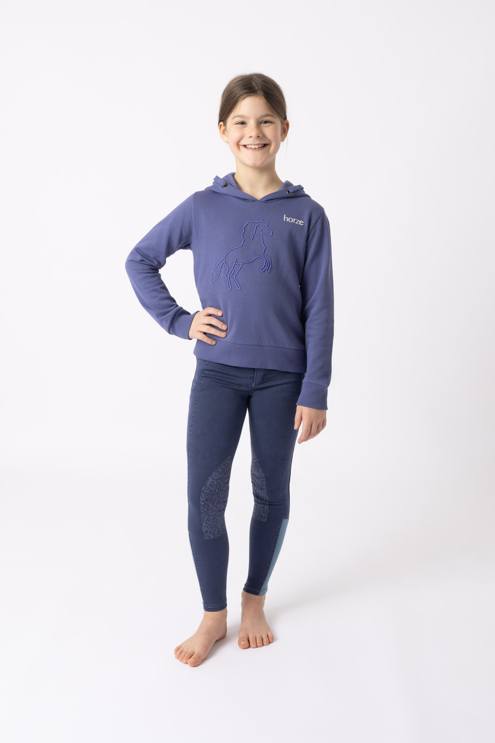 Horze Selma hoodie, kids