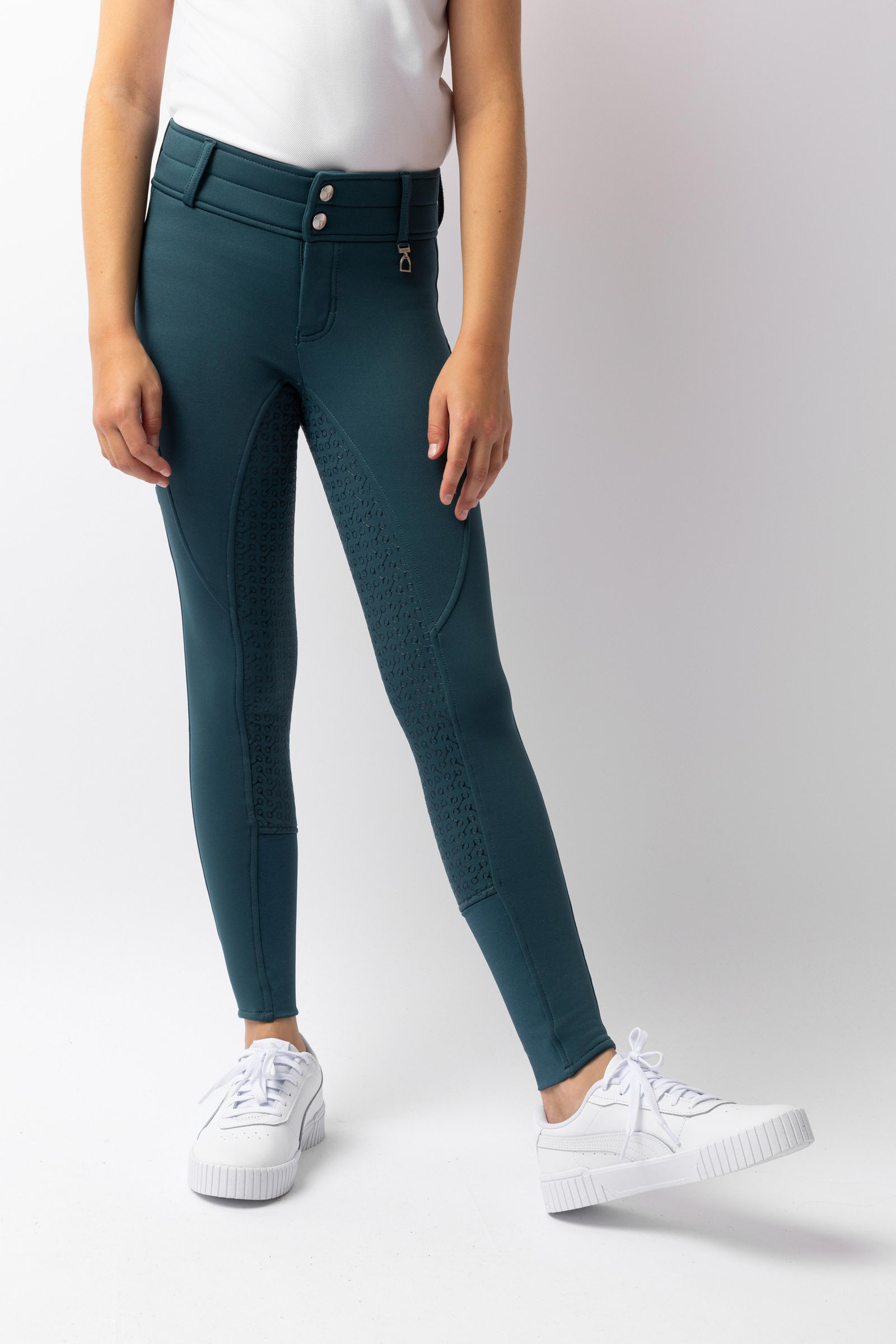 Horze Rhea Full Seat Thermorijbroek met achterzakken, kinderen