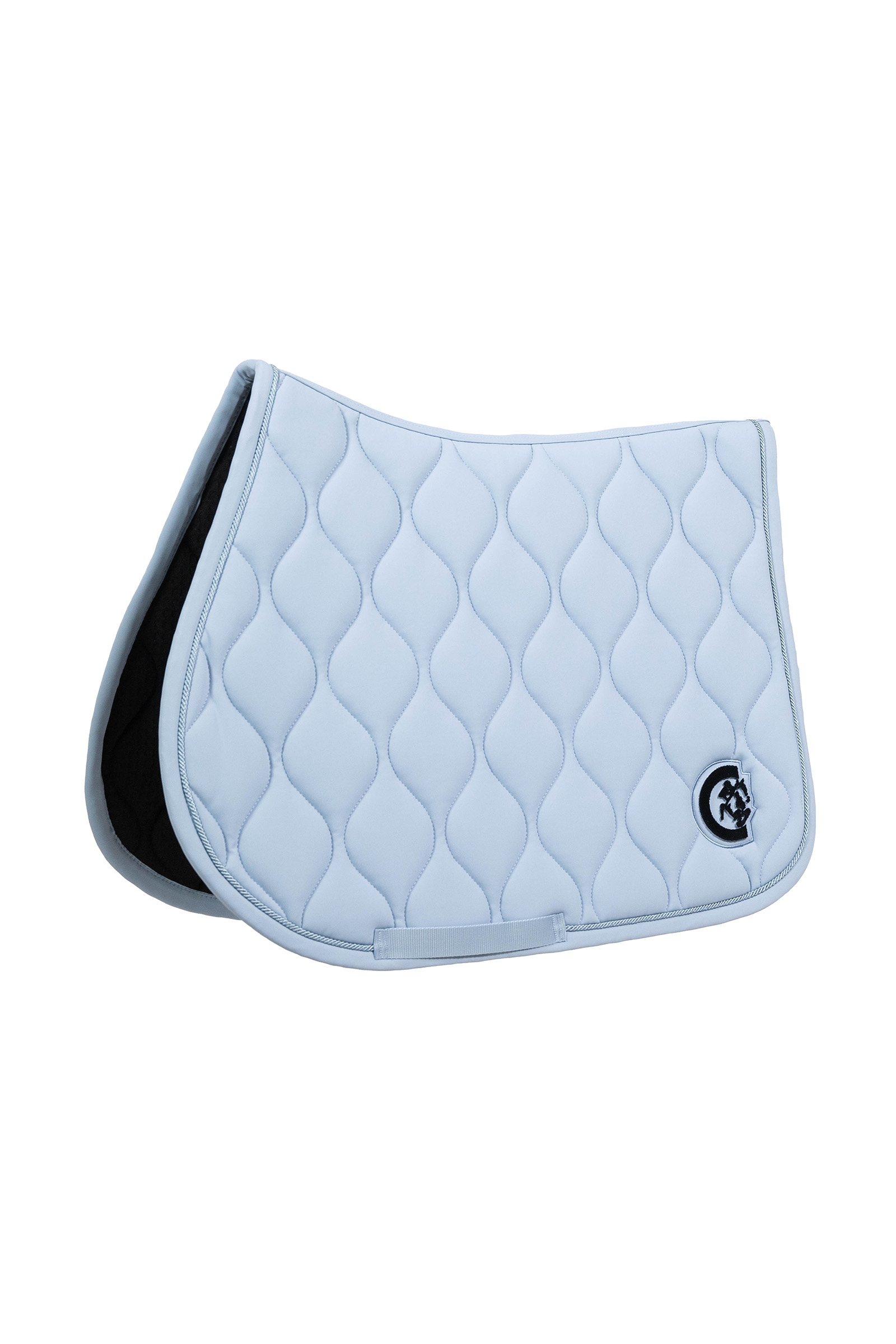 mint Kentucky Horsewear zadeldek Wave 3D Logo voor springconcours
