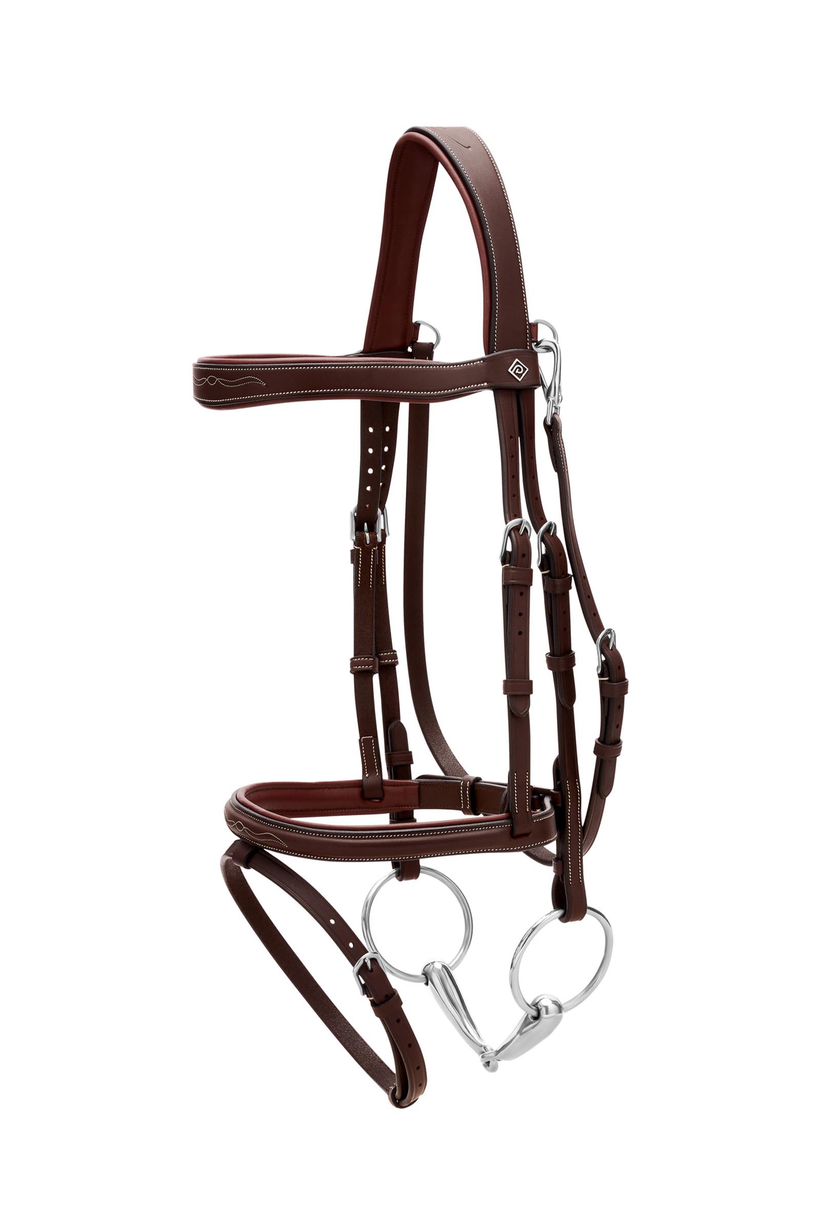 Dy'on Working hoofdstel met gecombineerde neusriem en karabijnhaken  