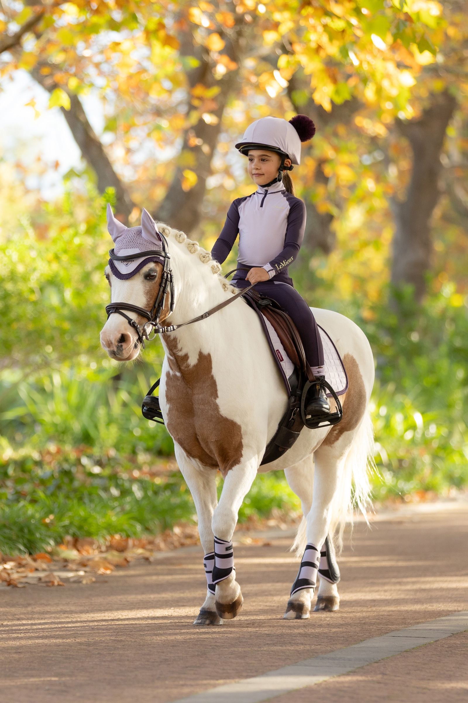 LeMieux Mini b&oslash;rne baselayer med UV-beskyttelse