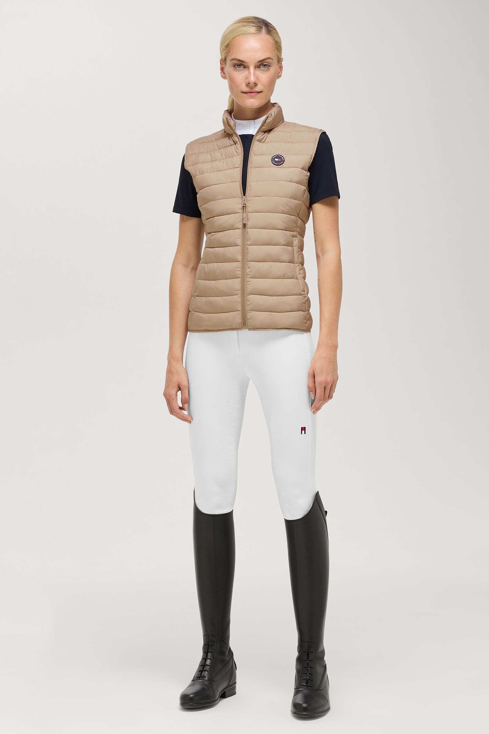 Tommy Hilfiger Equestrian Serano dames gewatteerde bodywarmer