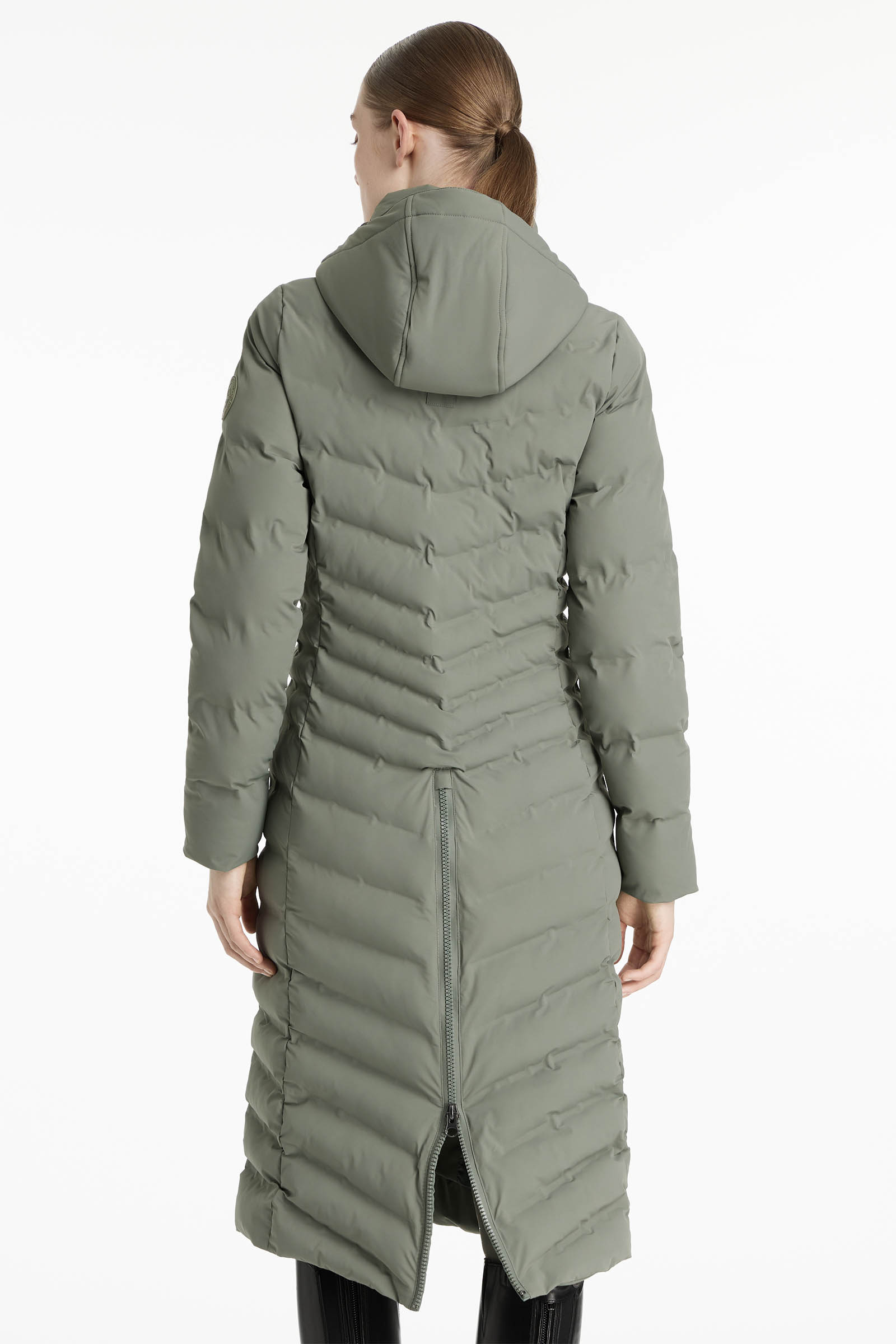 LeMieux Hayley waterafstotende lange gewatteerde jas voor dames