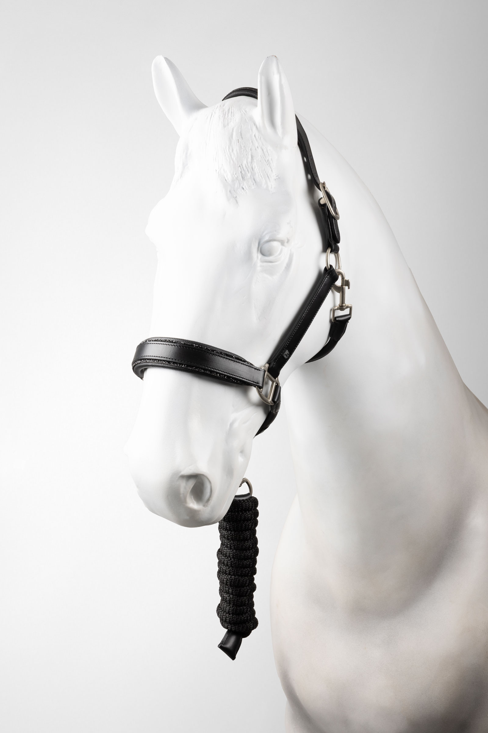 Horze Dynasty Leren halster & halstertouw set