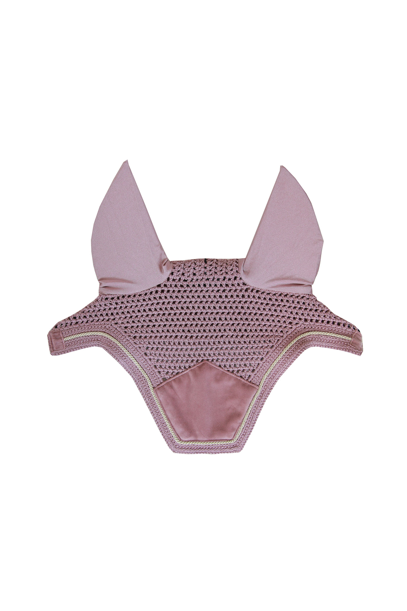 Old Rose Pink Kentucky Horsewear Wellington Velvet vliegenoornetje  