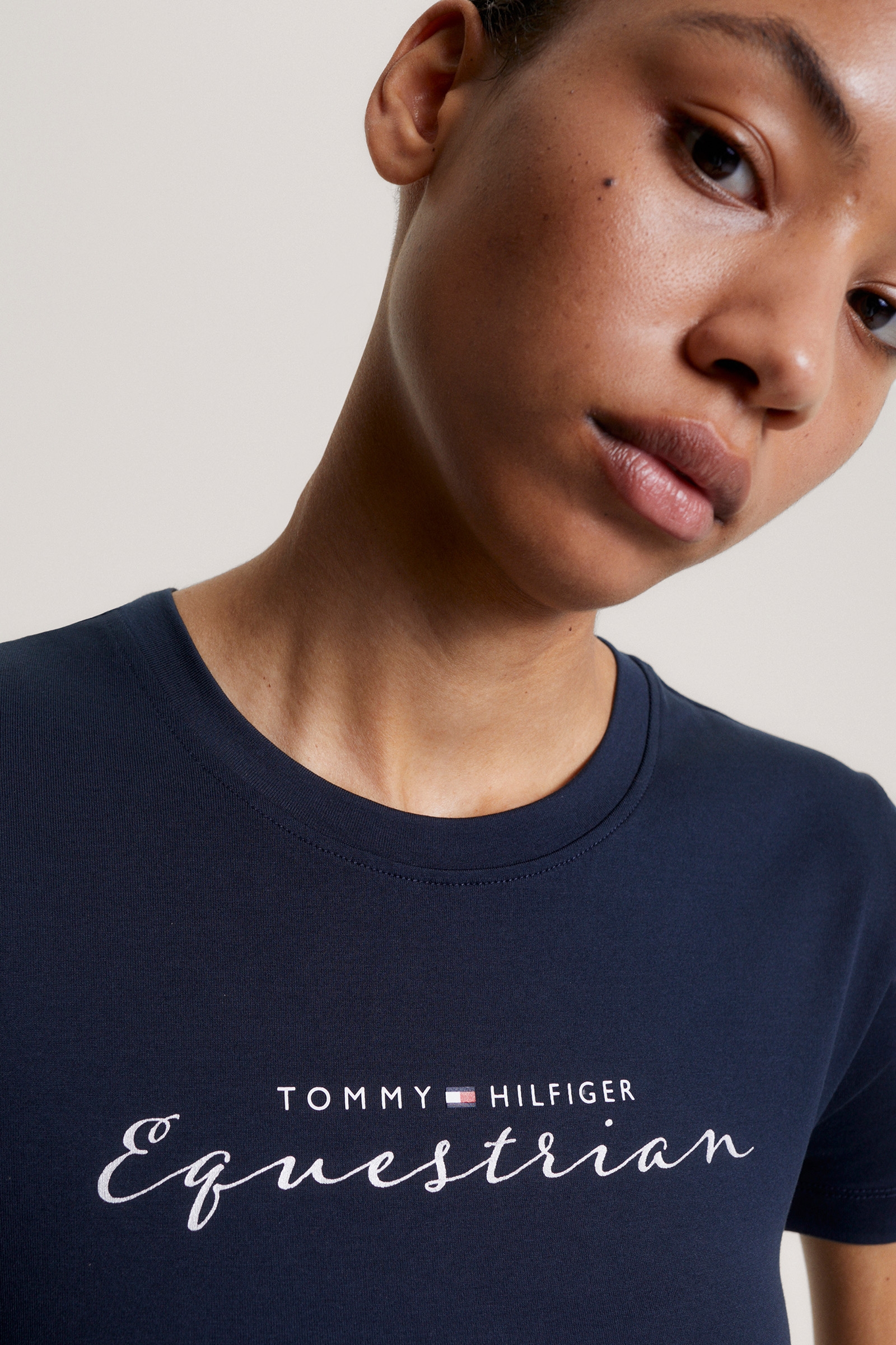 Tommy Hilfiger Equestrian Brooklyn T-shirt met korte mouwen en motief