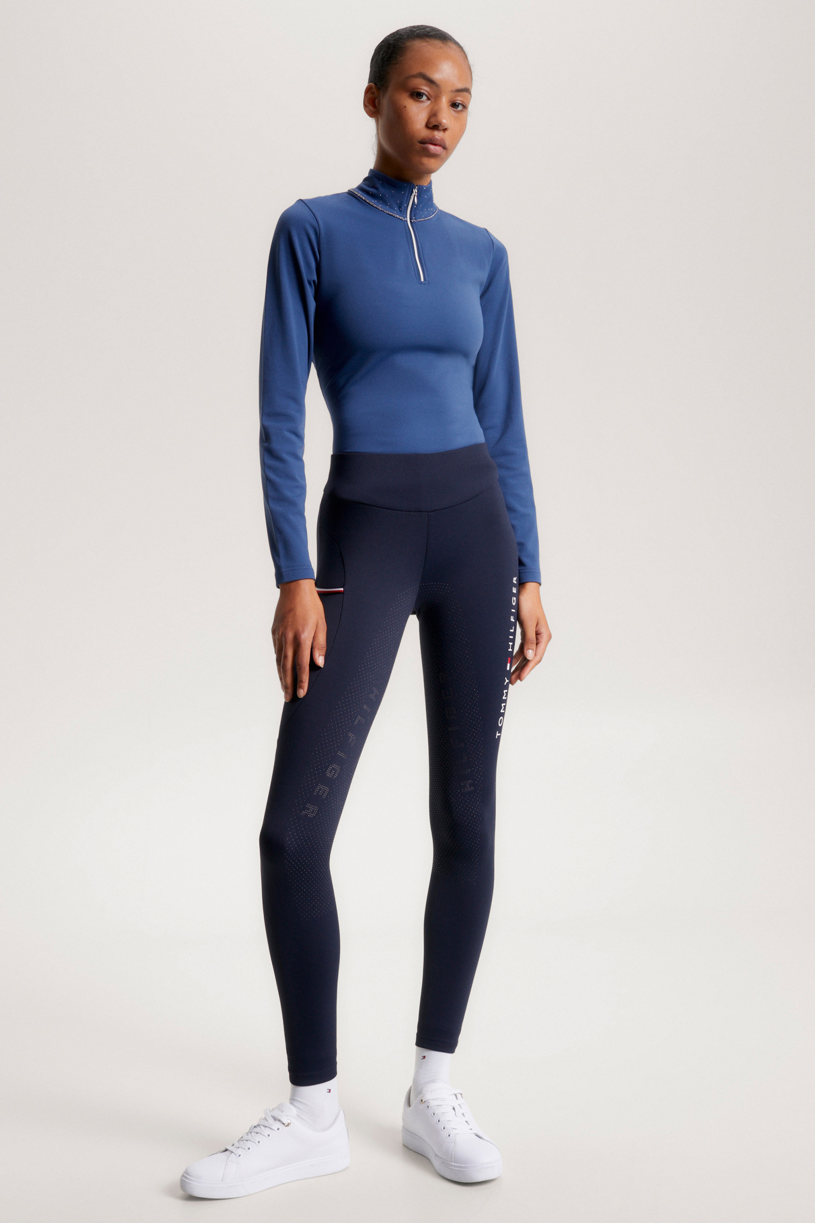Tommy Hilfiger Equestrian Elmira Ridign winterlegging voor dames met volledige grip