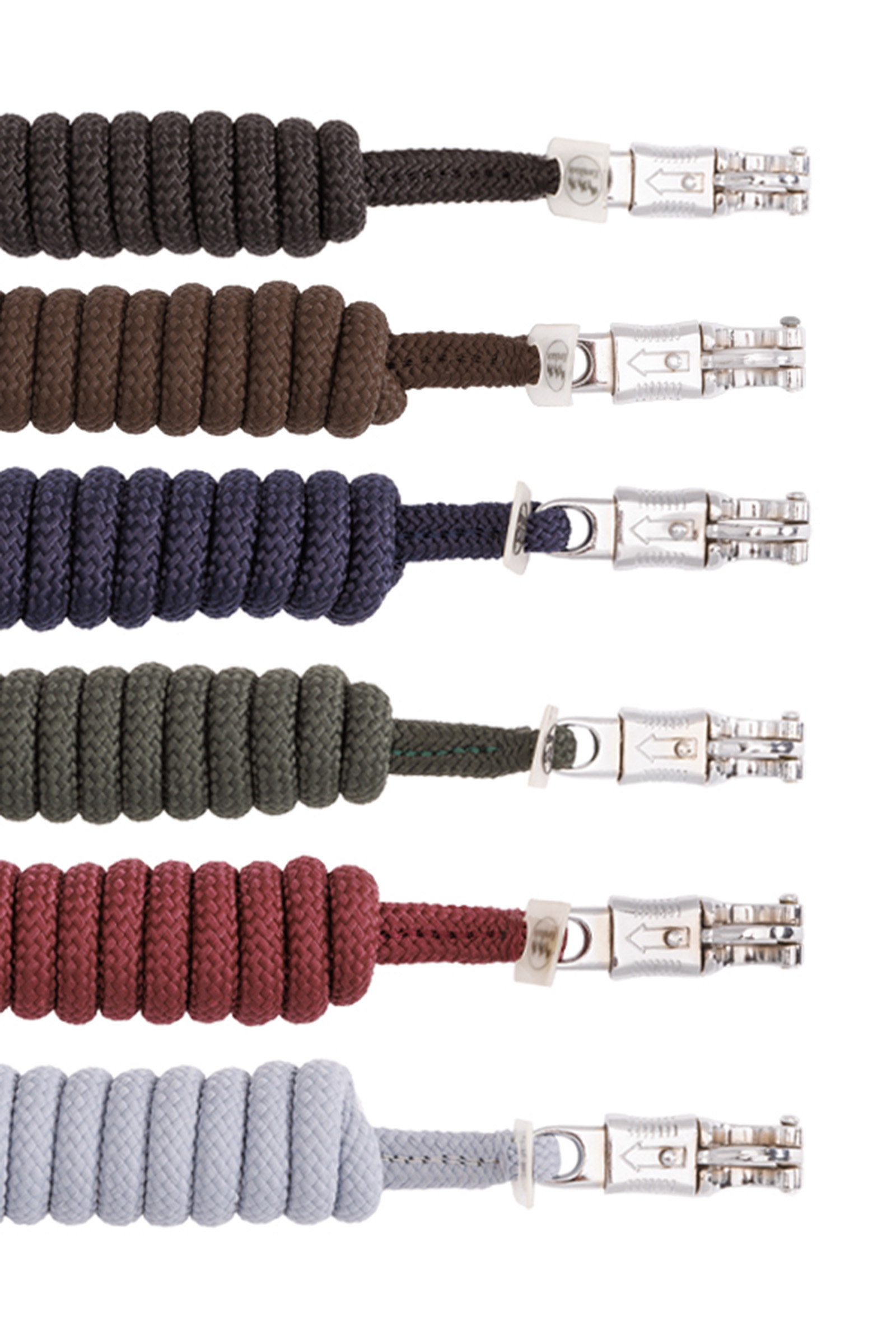 Light Grey Kavalkade Halstertouw met Panik Haak