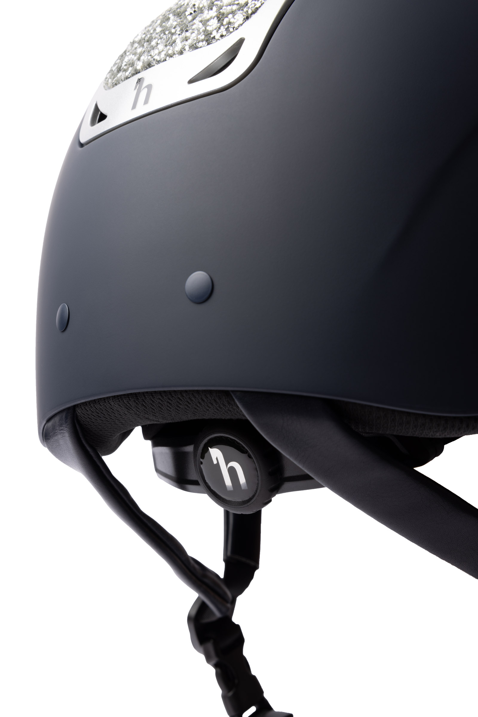 Horze Arix II rijhelm met kristallen versiering