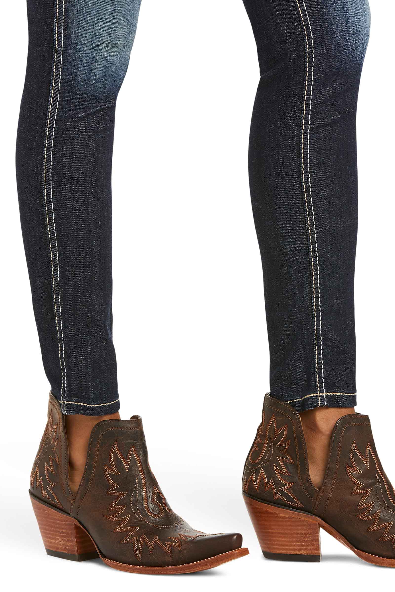 Ariat Ella R.E.A.L dames stretch skinny jeans met middelhoge taille