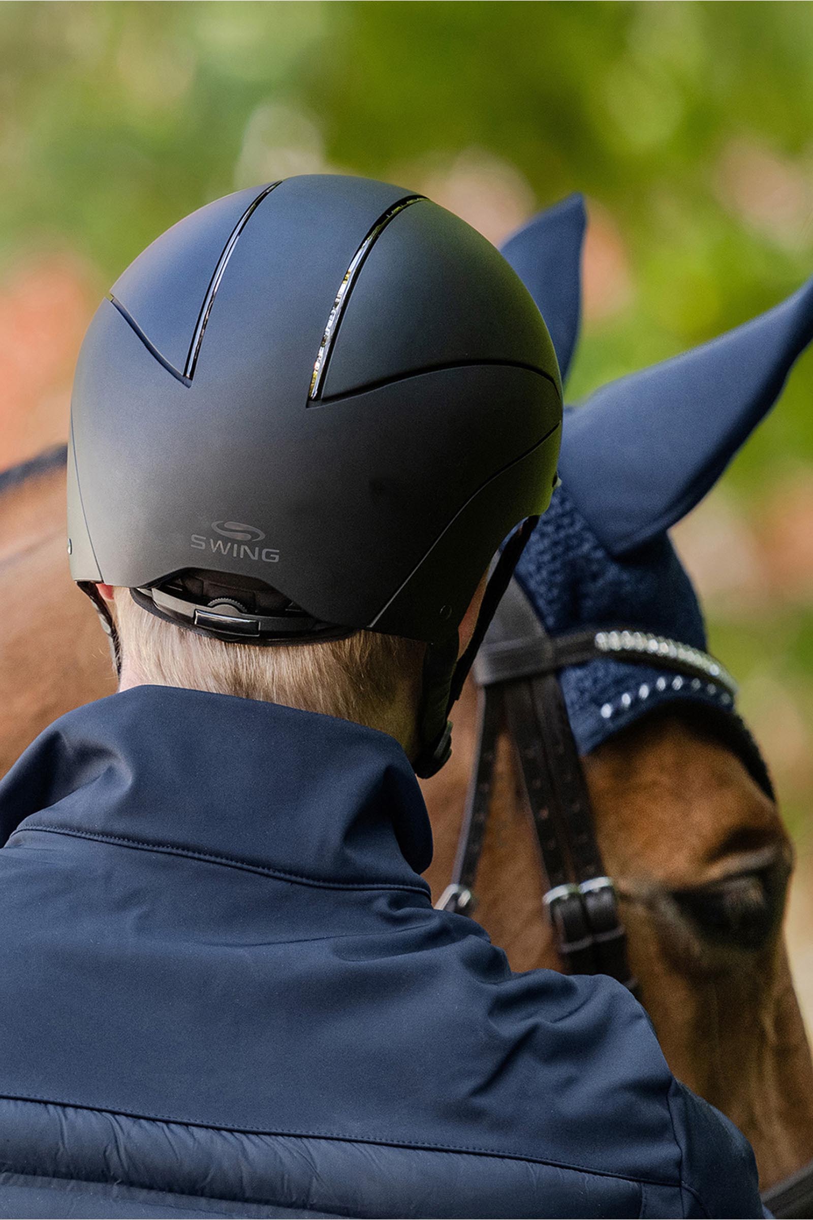 SWING H24 Chrome rijdhelm