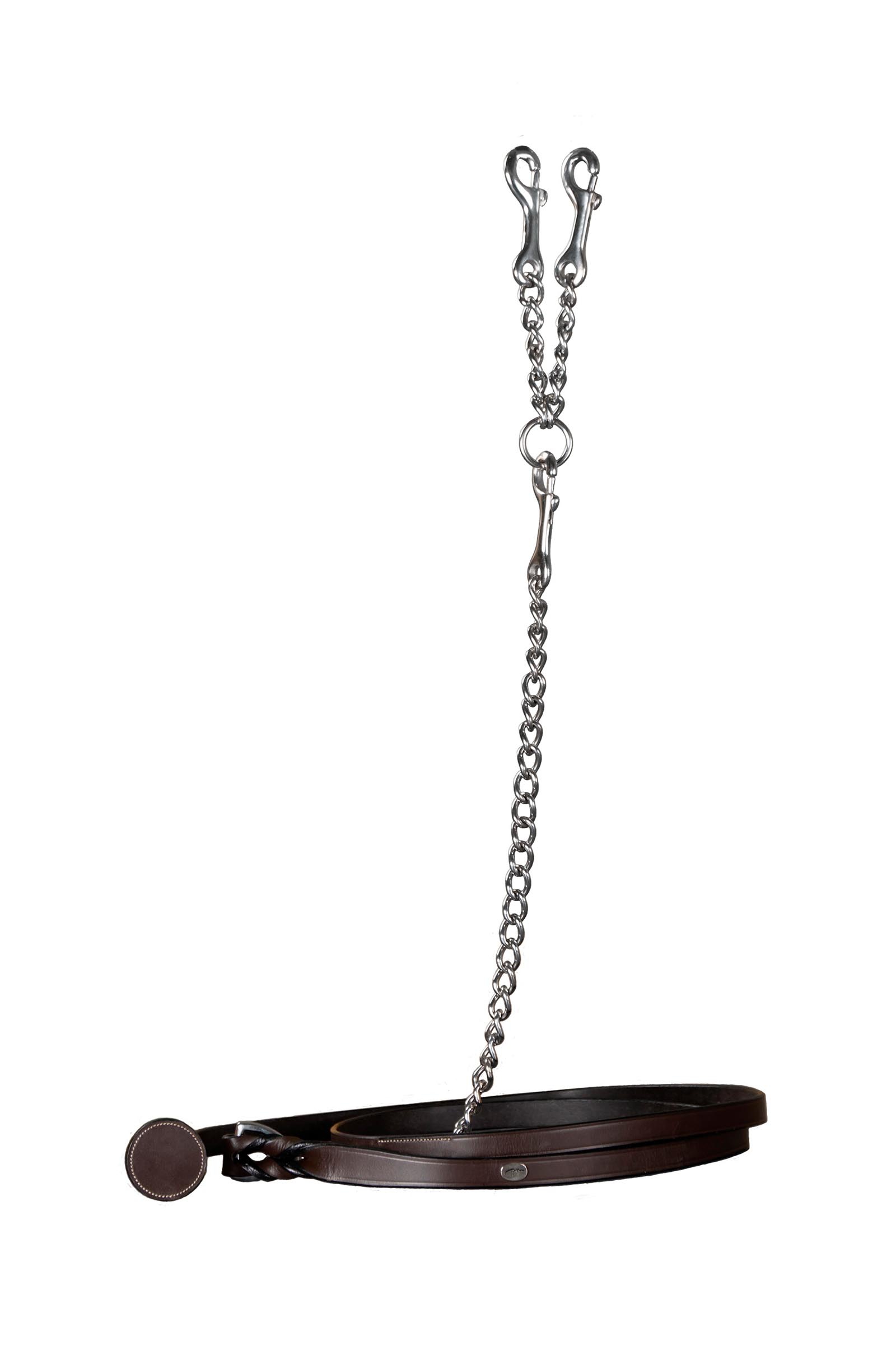 Dy'on Working leren halstertouw met ketting