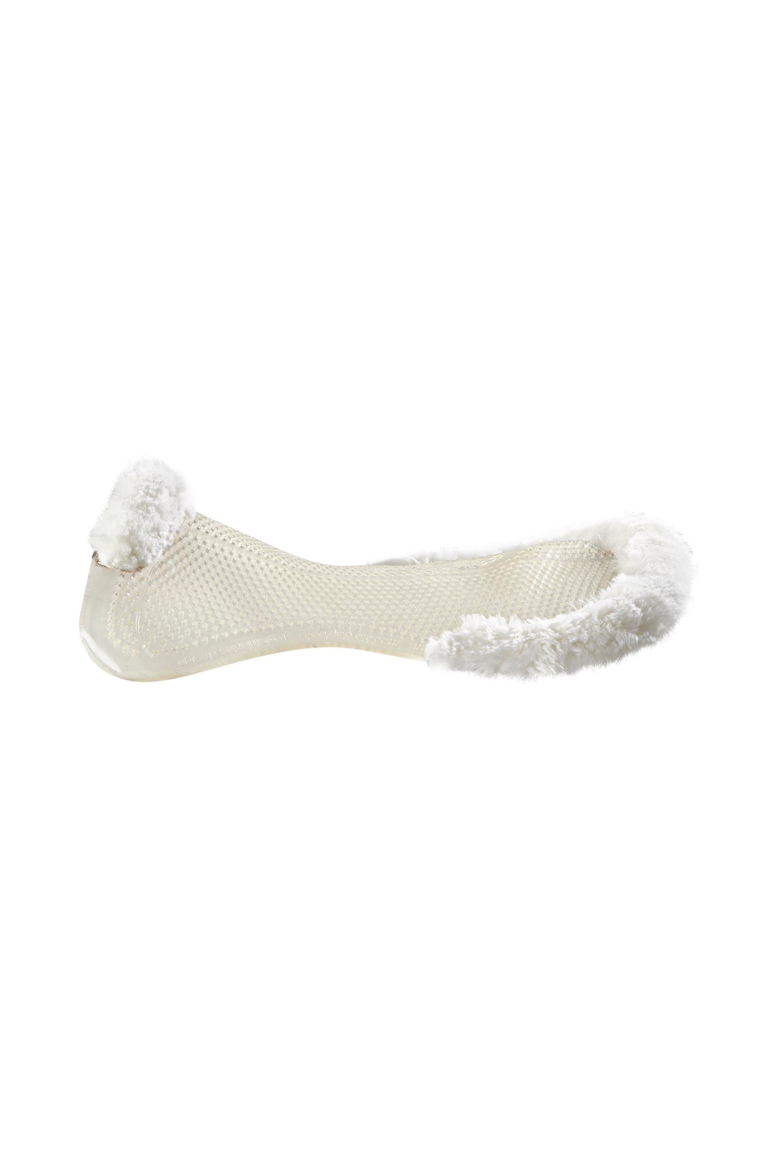 Acavallo Gel Antislip Classic Pony met Schapenvacht Halve Uitsparing Plat