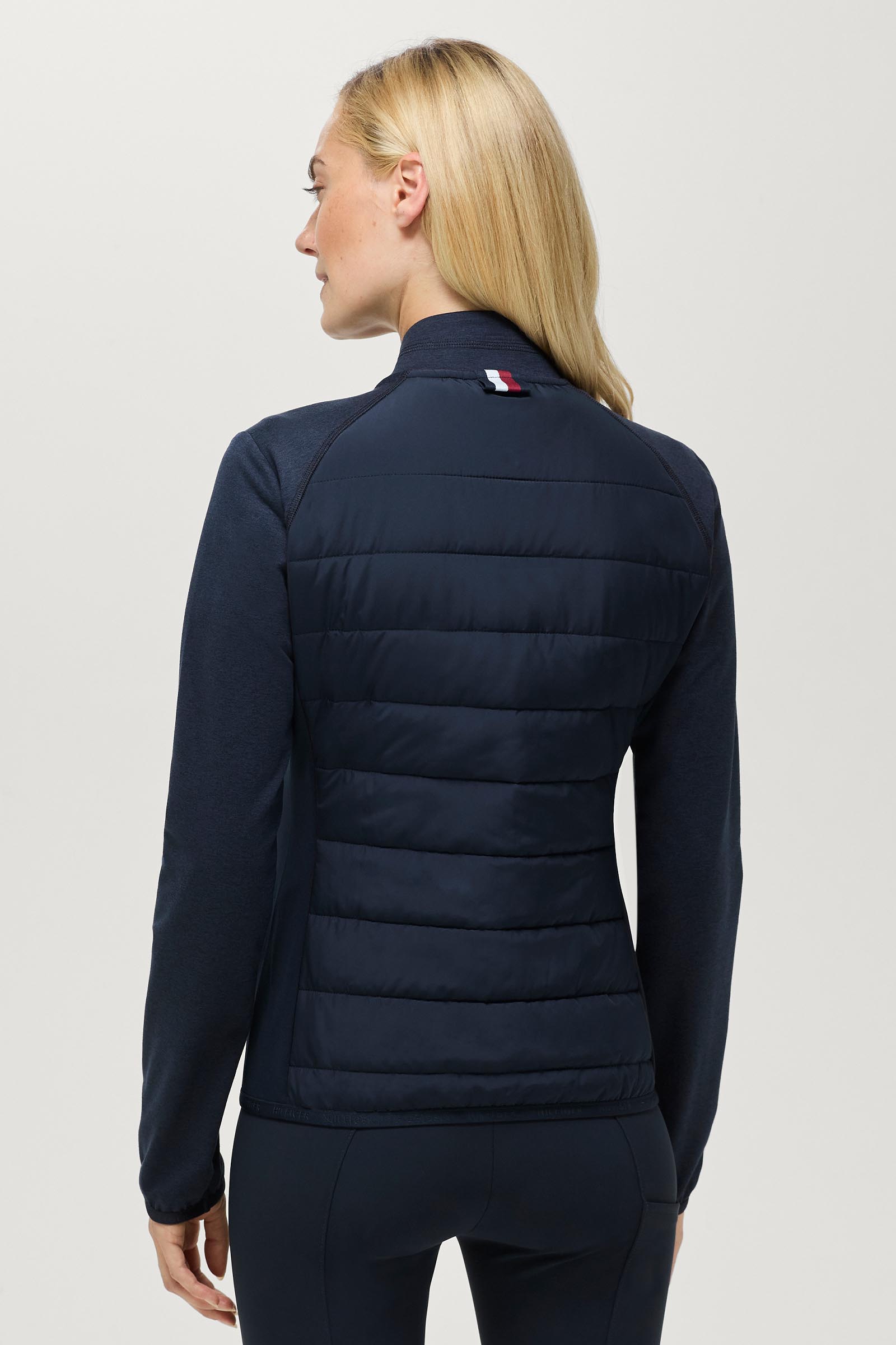 Tommy Hilfiger Equestrian Napa dames hybride jas