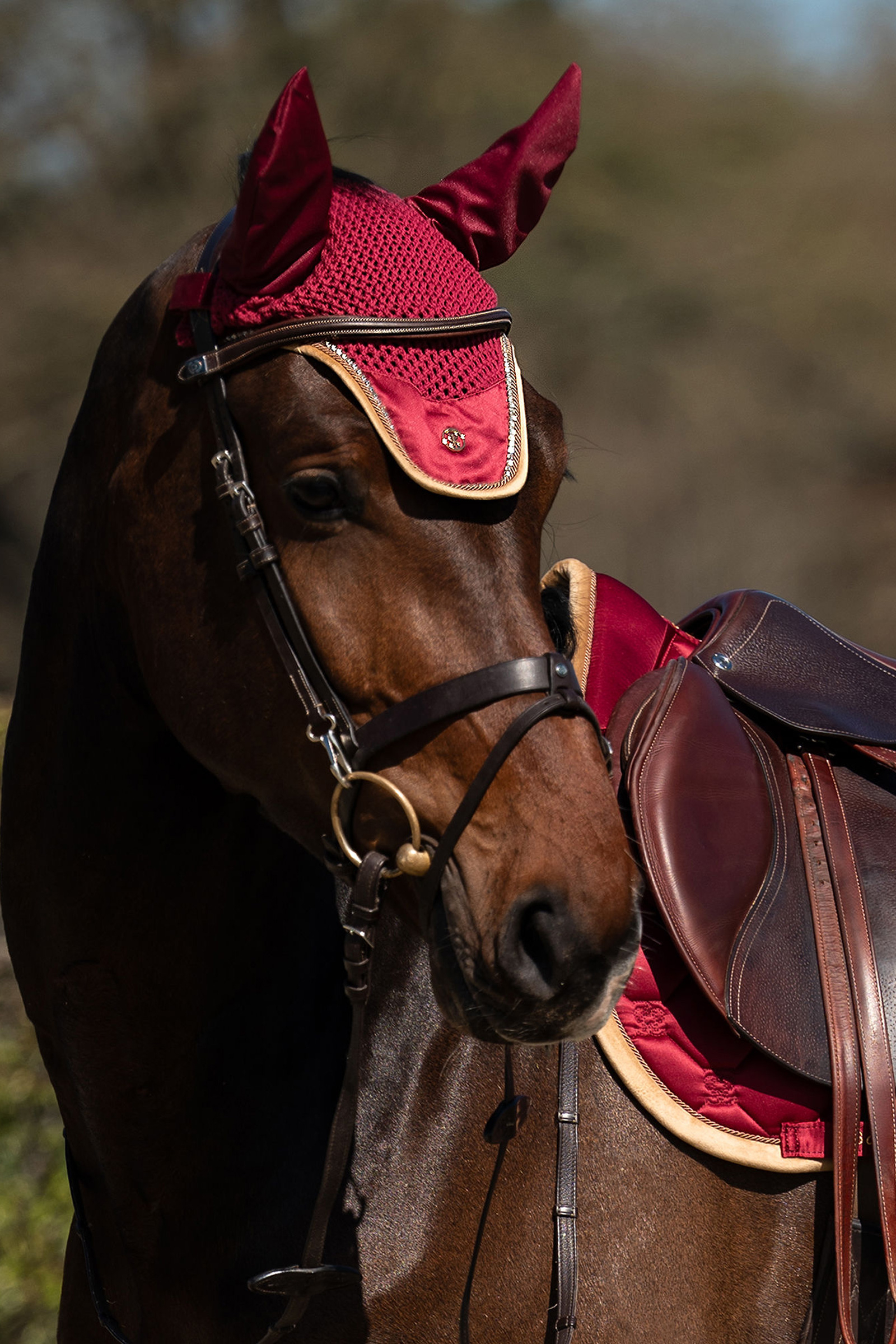 PS of Sweden Vintage Monogram Ear Bonnet