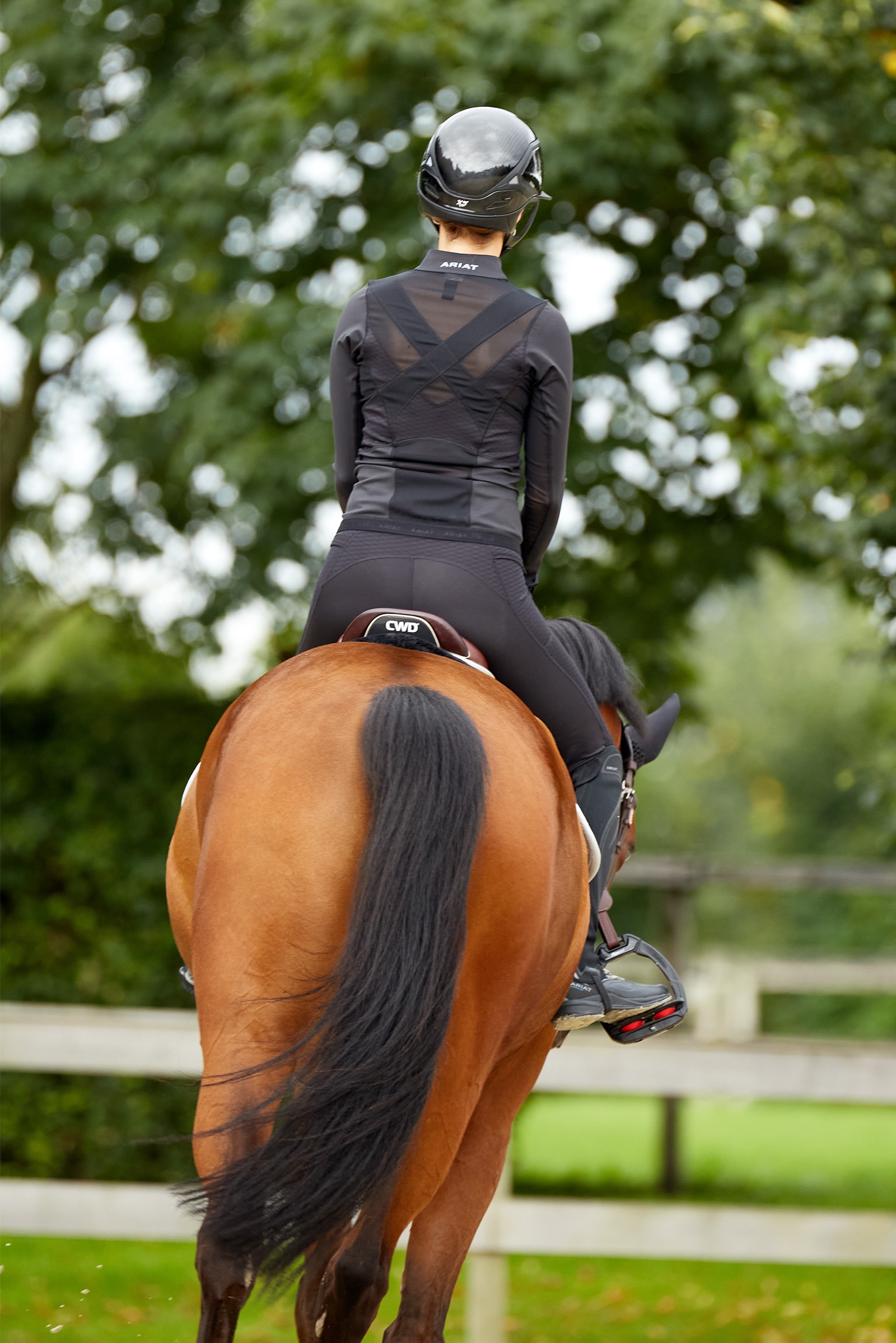Ariat Ascent dames knievlak rijlegging